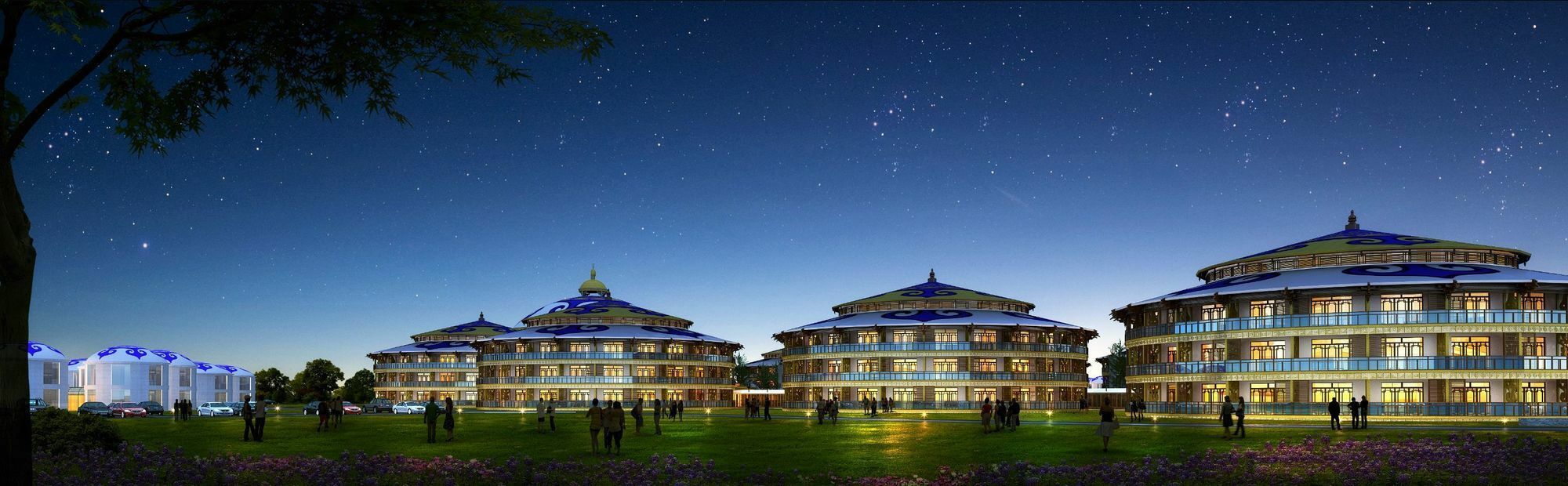 Yu Dao Kou Arcadia Prairie Resort Chengde Eksteriør bilde